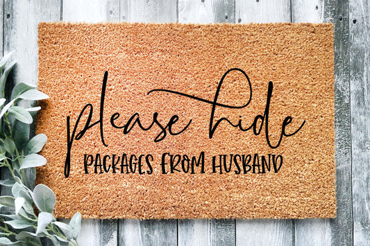 Please Hide Packages From Husband