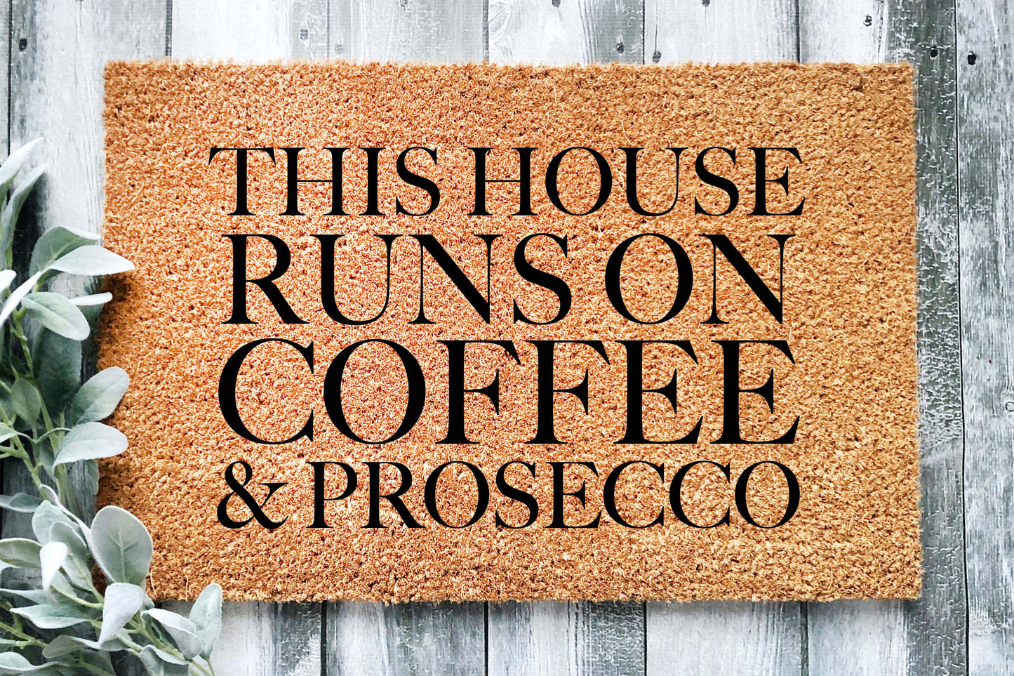 This House Runs on Coffee and Prosecco