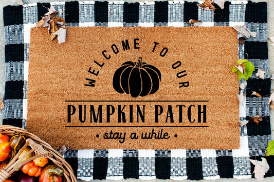 Welcome To Our Pumpkin Patch