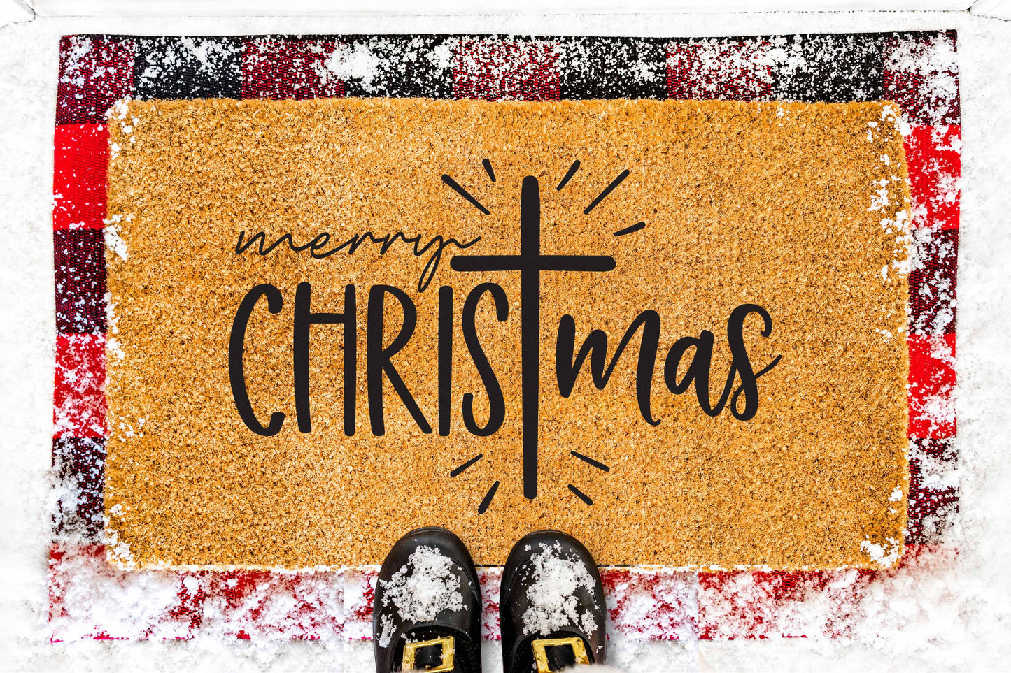 Merry Christmas with Cross